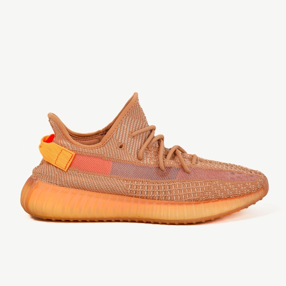 adidas Yeezy Boost 350 v2 Clay Lace-Up Sneakers